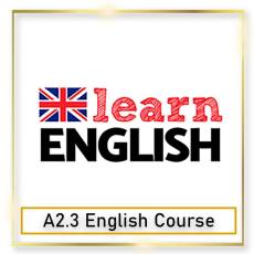 A2.3 English Course